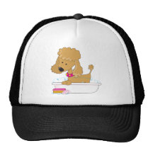 Poodle Bath Hat