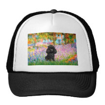 Poodle (black 1) - Garden Mesh Hat
