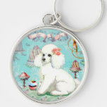 Poodle Cakes Bon Bon Cupcake Keychain