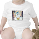 Poodle cupcake Tea Party Baby Creeper