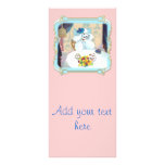 Poodle Cupcake Tea Party Rack Card Menu