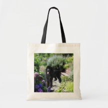 Poodle Garden Tote Bag