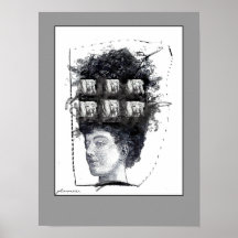 Poodle-hair Poster