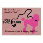 Poodle Leash BC Template Business Card Template