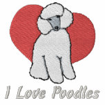 Poodle Love embroidered shirts