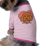 Poodle Lover Doggie Tee Shirt