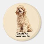 Poodle Magnet