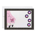 Poodle Skirt Invitation