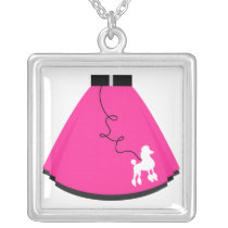 Poodle Skirt Necklace necklaces