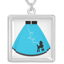 Poodle Skirt Necklace necklaces