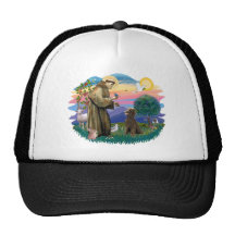 Poodle (Standard Chocolate) Trucker Hats