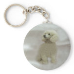 Poodles Are Heavenly Keychain