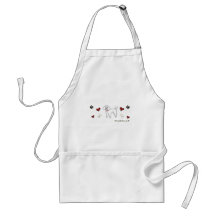 PoodleWht Apron