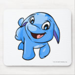 Poogle Blue mousepads