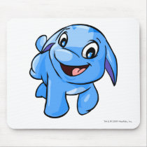Poogle Blue mousepads