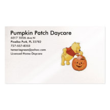 poohpumpkin, Pumpkin Patch Daycare, 6017 105th ... Business Card