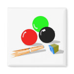 Pool Balls and Stick Magnet