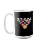 Pool Balls / Billiards: Coffee Mugs
