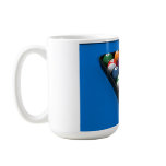 Pool Balls on Blue Felt: Coffee Mugs
