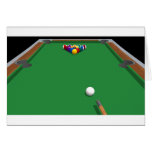 Pool Balls on Table: 3D Model: Greeting Cards