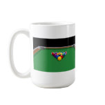 Pool Balls on Table: 3D Model: mugs