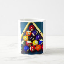 Pool Balls - Rack Em Up! Mugs