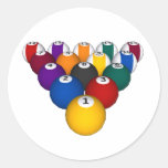 Pool: Billiard Balls: Billiards: Stickers