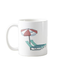 Pool Chairs and Umbrella