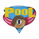Pool embroidered shirts