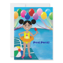 Pool Party Invitation