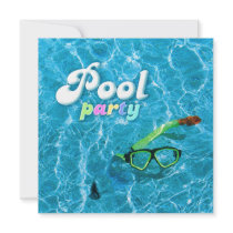 Pool Party invitation