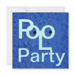 Pool Party invitations