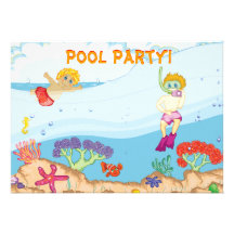 pool party invitation