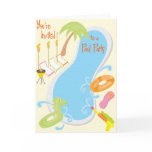 Pool Party Invitation cards