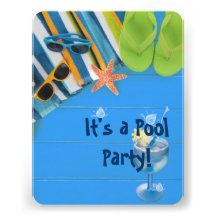 Pool Party Invite