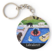 Pool Party Labradors