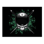 Pool Pirate 1 Post Cards
