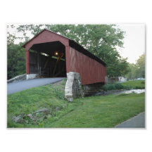 Pool's Forge Covered Bridge Photo Art