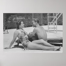 Poolside Fandom Print