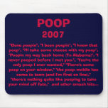 POOP, 2007, mousepads