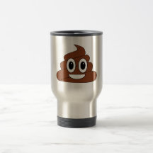 Poop smiley mugs