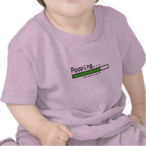 Pooping... Please wait T Shirts
