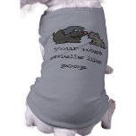 Poopy Nose Funny dog shirt pet clothing