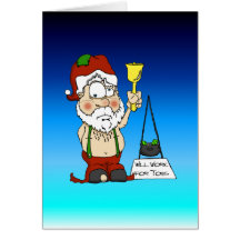 Poor Santa Cards