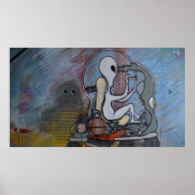 Pooter Scooter Print