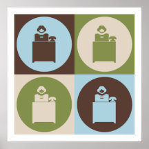 Pop Art Administrative Assisting Poster