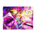 Pop Art Adored Postcard