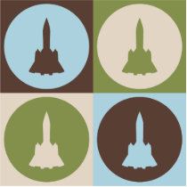 Pop Art Aerospace Engineering Acrylic Cut Out