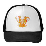 Pop Art African Elephant Trucker Hats