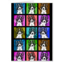 Pop Art Akita cards